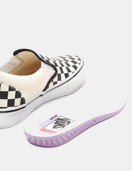 Zapatillas VANS SKATE SLIP-ON - Black/Off White/Check