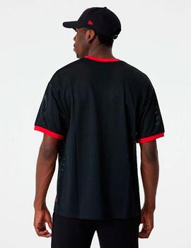 Camiseta MEW ERA LOGO MESH BULLS - Black