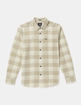 Camisa VOLCOM CADEN PLAID - Dirty White