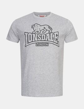 Camiseta LONSDALE ALLANFEARN - Marl Grey/Black