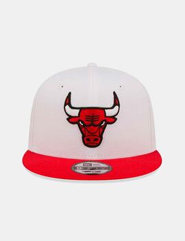 Gorra NEW ERA 9FIFTY CROWN BULLS - White