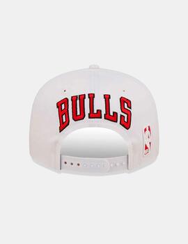 Gorra NEW ERA 9FIFTY CROWN BULLS - White