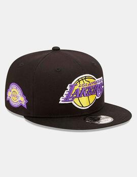 Gorra NEW ERA 9FIFTY SIDE PATCH LAKERS - Black