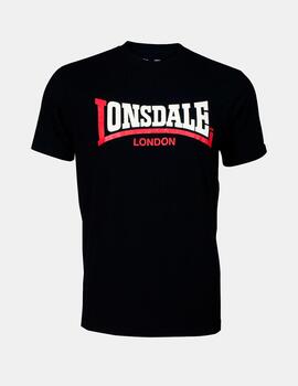 Camiseta LONSDALE TWO TONE - Black