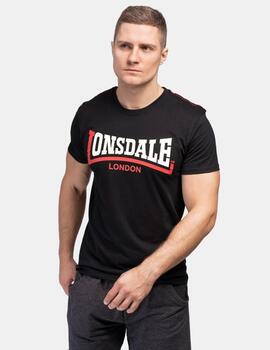 Camiseta LONSDALE TWO TONE - Black