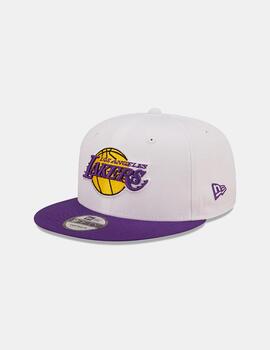 Gorra NEW ERA 9FIFTY CROWN LAKERS - White/Purple