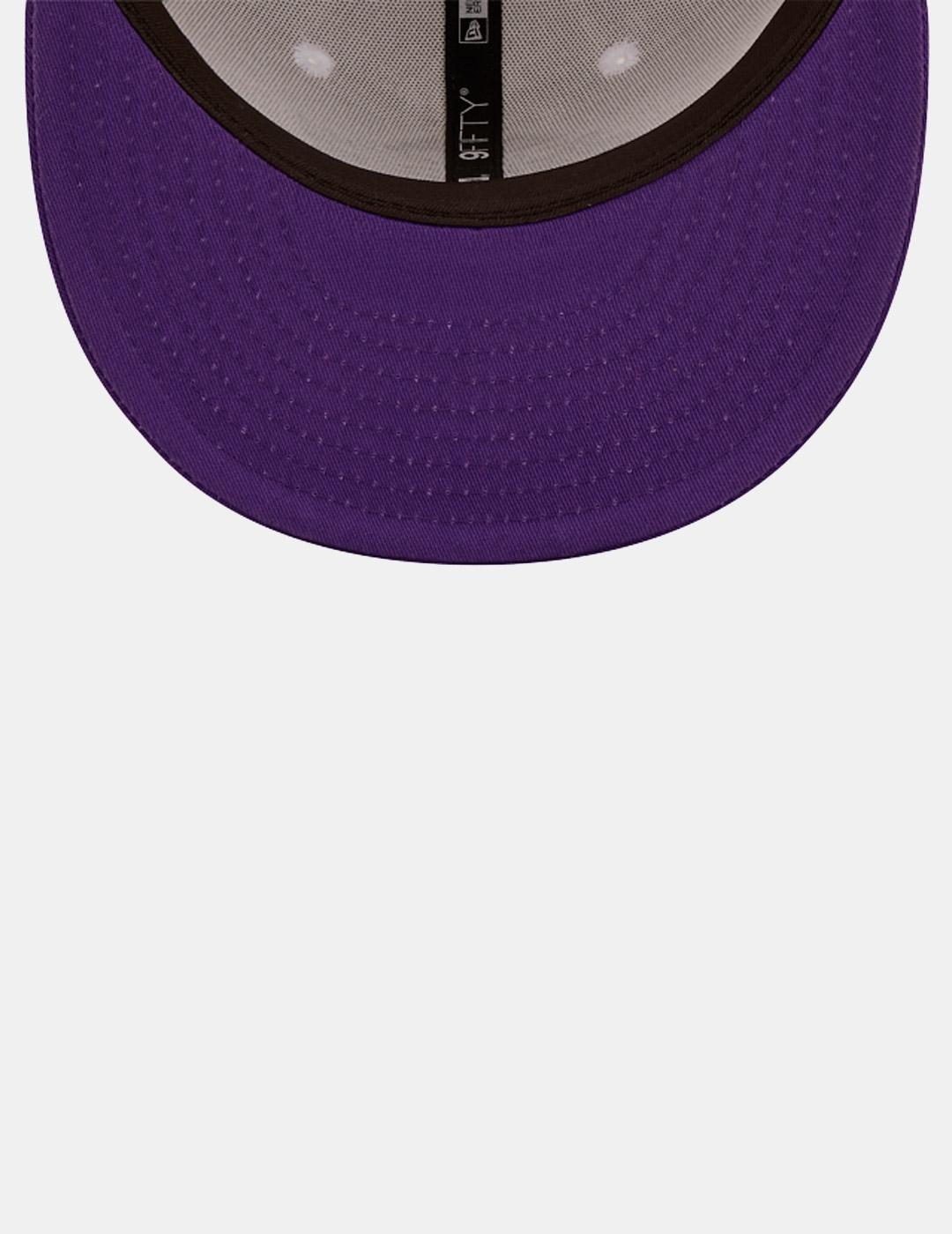 Gorra NEW ERA 9FIFTY CROWN LAKERS - White/Purple