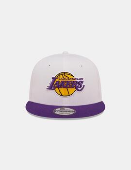 Gorra NEW ERA 9FIFTY CROWN LAKERS - White/Purple