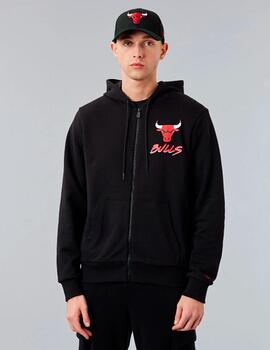 Sudadera NBA SCRIPT CHICAGO BULLS - Black