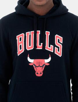 Sudadera NEW ERA TEAM LOGO PO CHICAGO BULLS - Black