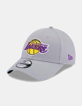 Gorra NEW ERA 940 TEAM SIDE PATCH LAKERS - Grey