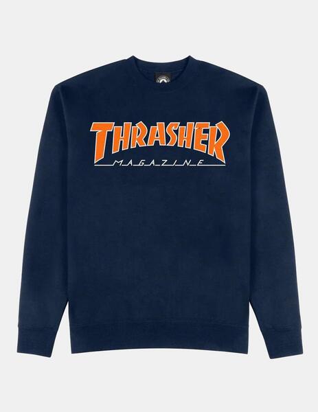 Sudadera thrasher azul marino sale