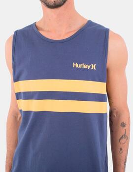 Camiseta HURLEY Tirantes OCEANCARE STRIPES - Submarine