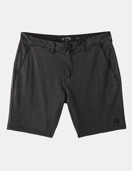 Bermuda BILLABONG CROSSFIRE PIGM- Washed Black