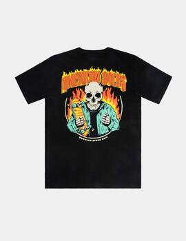 Camiseta AMERICAN SOCKS WELCOME TO HELL - Black