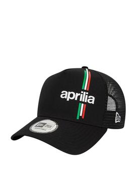 Gorra ESSENTIAL TRUCKER APRILIA -  Black