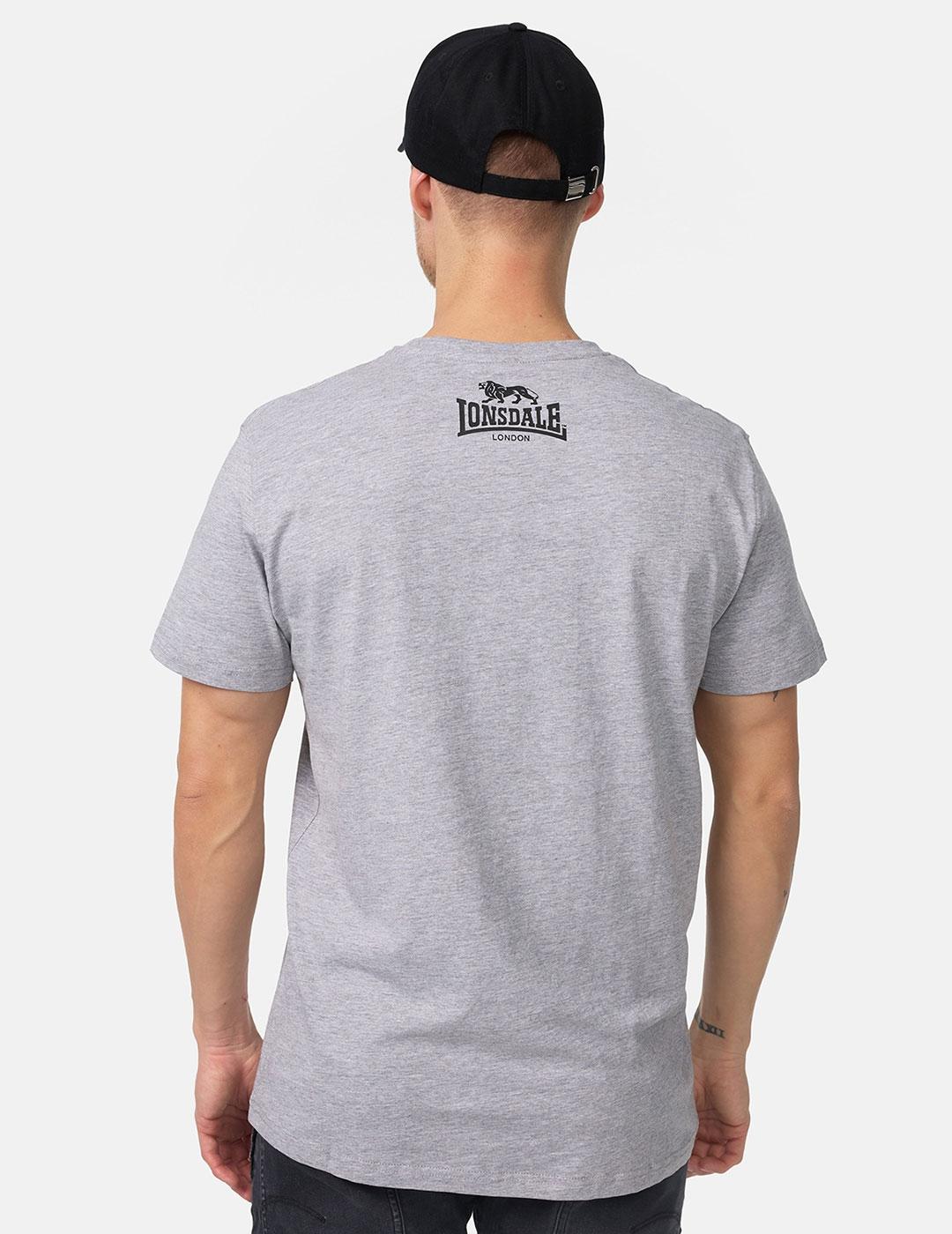 Camiseta LONSDALE LOGO - Marl Grey