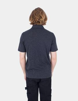 Polo HURLEY ACE VISTA - Black Heather