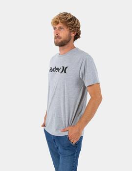 Camiseta HURLEY EVD WASH CORE OAO SOLID - Dk Grey Htr