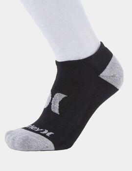 Calcetines HURLEY ICON LOW CUT 3PK - Grey/White/Black