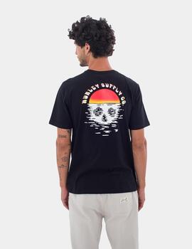 Camiseta HURLEY EVD SKULL DRIFTIN - Black