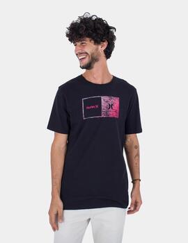 Camiseta HURLEY EVD HALFER GRADIENT - Black