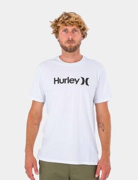 Camiseta HURLEY EVD WASH CORE OAO SOLID - White