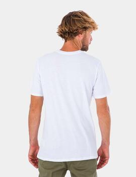 Camiseta HURLEY EVD WASH CORE OAO SOLID - White