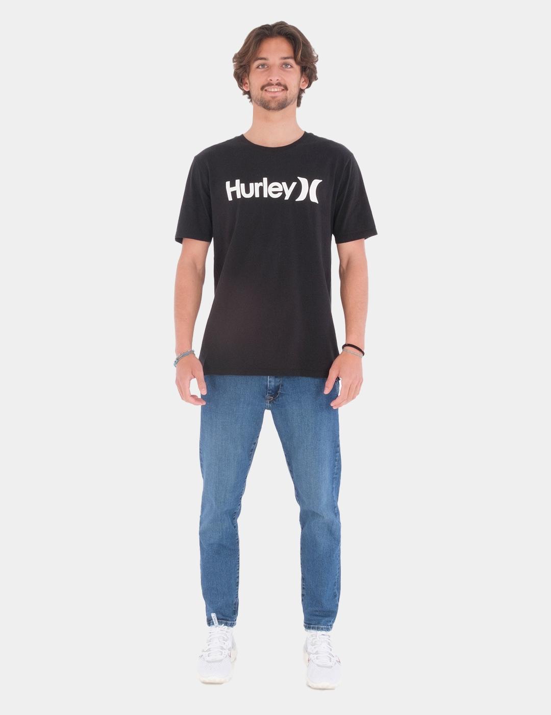 Camiseta HURLEY EVD WSH OAO SOLID - Black Combo