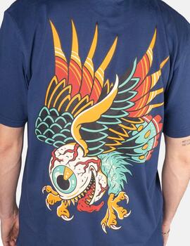 Camiseta AMERICAN SOCKS EAGLE EYE - Navy