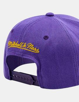 Gorra MITCHELL & NESS LOS ANGELES LAKERS - Purple/Yellow