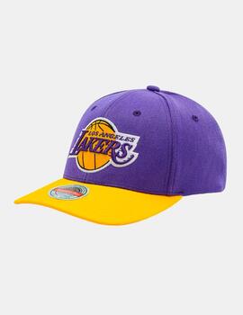 Gorra MITCHELL & NESS LOS ANGELES LAKERS - Purple/Yellow