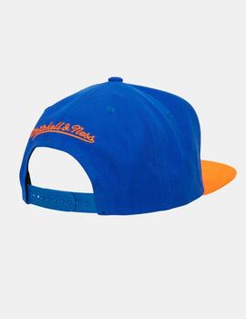 Gorra MITCHELL & NESS NEW YORK KNICKS - Royal/Orange