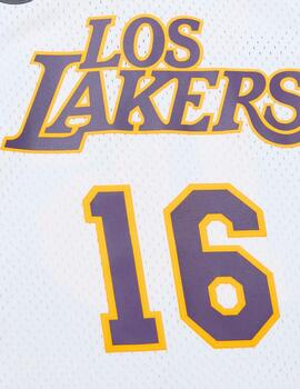 Camiseta Tirantes LA LAKERS PAU GASOL - White