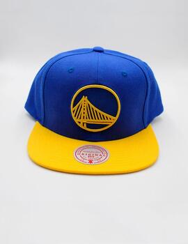 Gorra MITCHELL & NESS GOLDEN STATE WARRIORS - Royal/Yellow