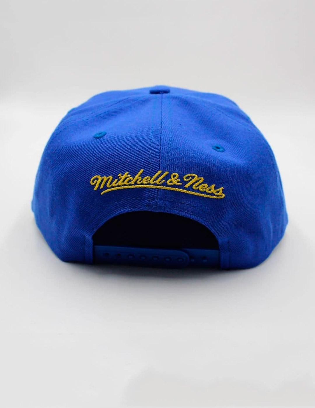 Gorra MITCHELL & NESS GOLDEN STATE WARRIORS - Royal/Yellow