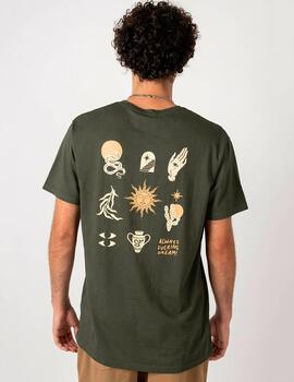 Camiseta KAOTIKO WASHED AZTEC ELEMENTS - Army