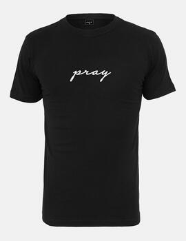 Camiseta MISTER TEE PRAY EMB - Negro