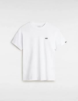 Camiseta VANS LEFT CHEST LOGO - White/Black
