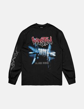 Camiseta WASTED PARIS BLIND - Black