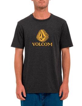 Camiseta VOLCOM OFFSHORE STONE HTH - Heather Black