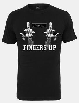 Camiseta MISTER TEE  FINGERS UP - Black