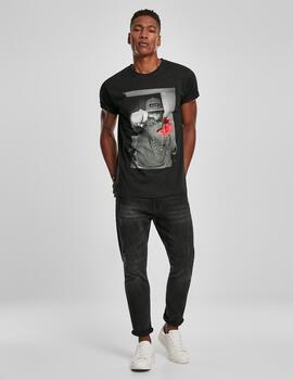 Camiseta MISTER TEE  PISTOL ROSE - Black