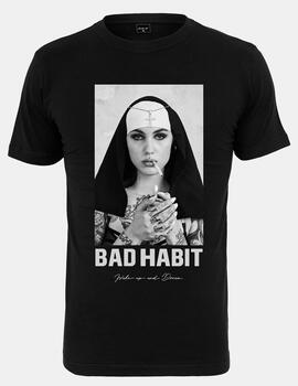 Camiseta MISTER TEE BAD HABIT - Black