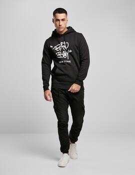 Sudadera MISTER TEE Capucha BAD BOY NEW YORK- Black