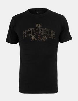 Camiseta MISTER TEE THE NOTORIOUS BIG LOGO - Black