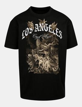 Camiseta MISTER TEE CITY OF ANGELS - Black