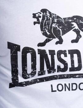 Camiseta LONSDALE SILVERHILL - White/Black