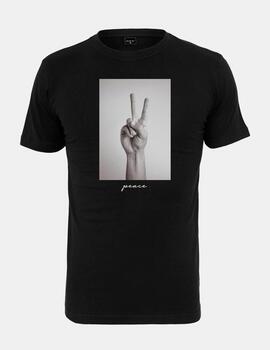 Camiseta MISTER TEE PEACE SIGN - Black