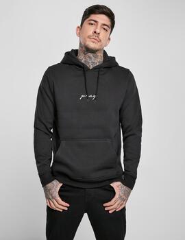 Sudadera MISTER TEE Capucha PRAY EMB - Black